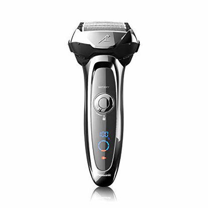 Picture of Panasonic Arc5 Electric Razor, Men's 5-Blade Cordless with Shave Sensor Technology and Wet/Dry Convenience, ES-LV65-S