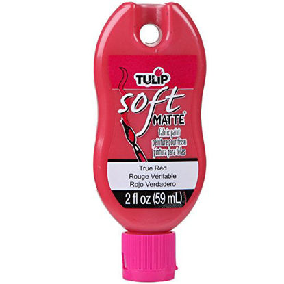 Picture of Tulip 309-57 Soft Matte Fabric Paint 2oz, True Red