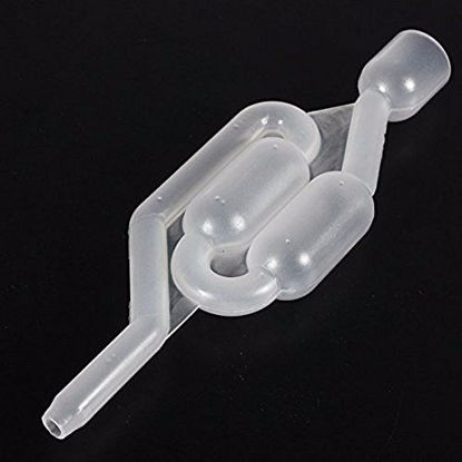 Picture of ETCBrand S-Shape Air Lock Grommet Homebrew Beer Fermentation Wine Making