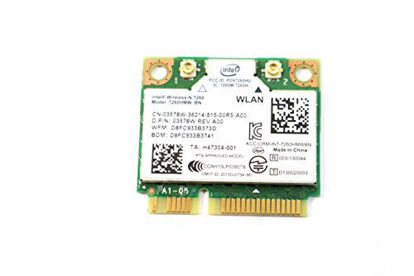 Picture of Intel 7260.HMW Dual Band Wireless-AC 7260 Network Adapter PCI Express Half Mini Card 802.11 b/a/g/n/ac