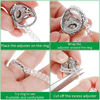 Picture of Anpro Set of 15 Pack Ring Size Adjuster with 3 Sizes Clear Ring Sizer Resizer Fit for Loose Rings(Please See The Below Picture for The Steps. 2mm/3mm)