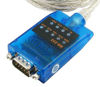 Picture of Gearmo 16in. USB 2.0 to RS-232 Serial Converter w/ LED Indicators & FTDI