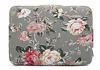 Picture of KAYOND Gery Rose Patten canvas Water-resistant 13.3 Inch Laptop Sleeve case for 12.5inch 13inch Notebook Computer 12.9 Pocket Tablet