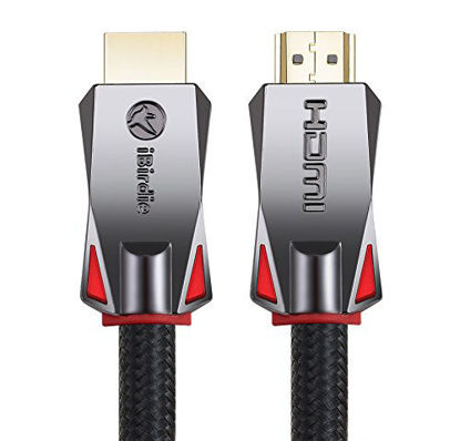 Picture of 4K HDR HDMI Cable 3 Feet, 4K 120Hz(4:4:4, HDR10, ARC, HDCP 2.3) 1440p 165Hz, High Speed Ultra HD Cord 26AWG