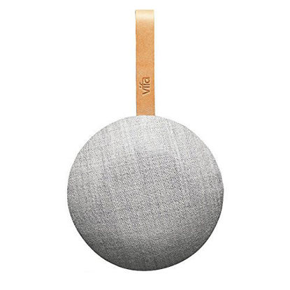 Picture of Vifa Reykjavik Compact HiFi Bluetooth Speaker - Sandstone Grey