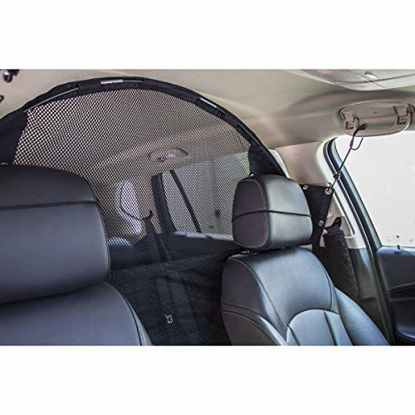 Picture of Travelin K9 Pet Net Vehicle Safety Mesh Dog Barrier - 50" W for SUV/Car/Truck/Van - Fits Behind Front Seats