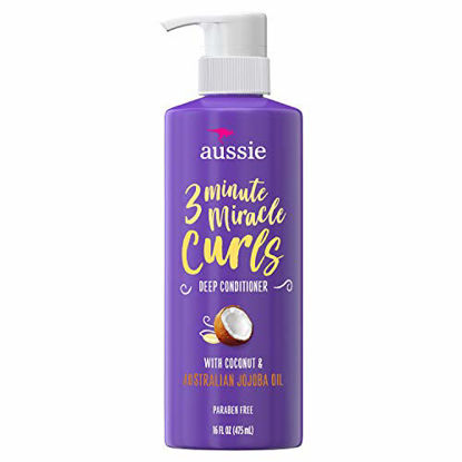 Picture of Aussie 3 Minute Miracle Curls Conditioner 16 Ounce Pump (475ml), SG_B079DGGVJ6_US