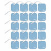 Picture of TENS Wired Electrodes Compatible with HealthMateForever, 2 inch x 2 inch Premium HealthMate Compatible Replacement Pads for TENS Units, Discount TENS Brand (2 inch x 2 inch 20 Pack)