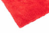 Picture of The Rag Company - Eagle Edgeless 500 - Professional Korean 70/30 Blend Super Plush Microfiber Detailing Towels, 500GSM, 16in x 16in, Red (4-Pack)