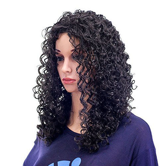 GetUSCart SWACC 20 Inch Long Big Bouffant Curly Wigs for Women