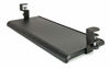 Picture of EHO Clamp-On Under Desk Keyboard Tray Adjustable Table Extension - Large Size, 27.5" x 12.25" for Home or Office