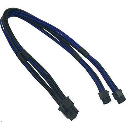 Picture of COMeap Dual Mini 6 Pin to 8 Pin PCI Express Video Card Power Adapter Cable for Mac Pro Tower / Power Mac G5 15-inch(38cm)