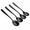 Picture of Teyyvn Black Stainless Steel Buffet Serving Spoon, Set of 8