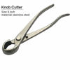 Picture of vouiu 4-Piece Bonsai Tool Set,Concave Cutter,Knob Cutter,Trunk Splitter,Bonsai Scissors