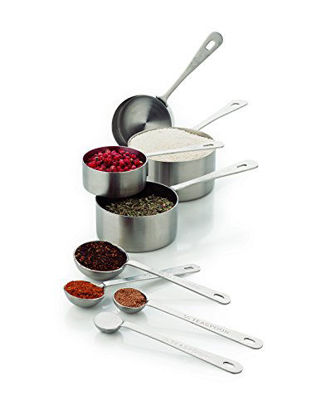 Picture of Amco Professional Performance Measuring Cups and Spoons, Set of 8, Assorted -