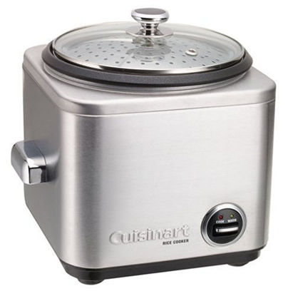 Picture of Cuisinart CRC-400 Rice Cooker, 4-Cup, Silver