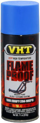 Picture of VHT SP110 FlameProof Coating Flat Blue Paint Can - 11 oz.