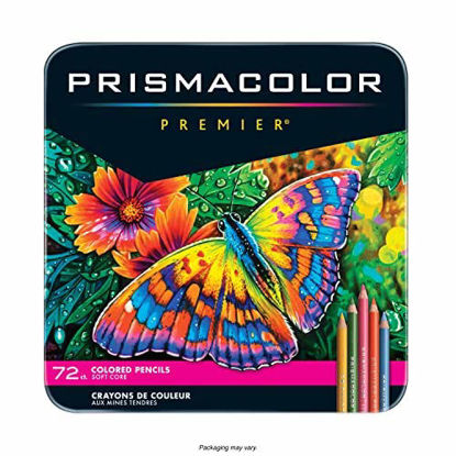 Picture of Prismacolor Premier Colored Pencils, Soft Core, 72 Pack