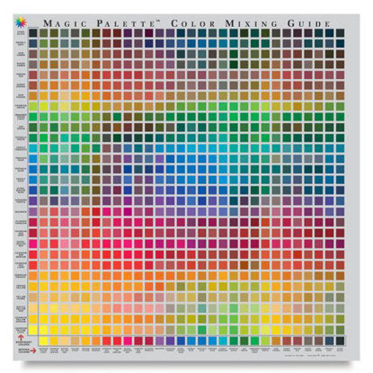 Picture of Magic Palette Color Mixing Guide 11.5 Inch