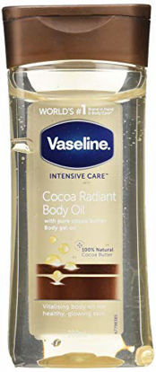 Picture of Vaseline Intensive Care Vitalizing Gel Body Oil with Brazillian Nut and Almond Oils 6.8 fl oz - Rich (200 mL)