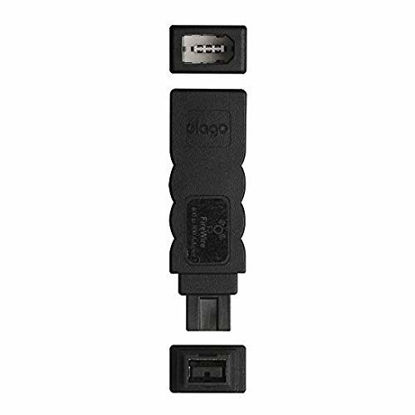 Picture of elago FireWire 400 to 800 Adapter (Black)