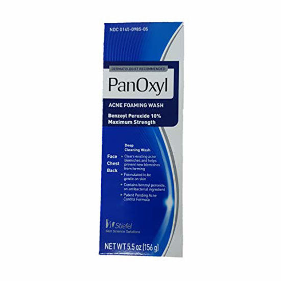 Picture of PanOxyl Foaming Acne Wash Maximum Strength 5.5 oz (Pack of 2)