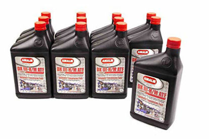 Picture of Amalie (160-72836-56-12PK DEXRON III-H/MERCON Automatic Transmission Fluid - 1 Quart, (Pack of 12)