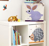 Picture of 3 Sprouts Cube Storage Box - Organizer Container for Kids & Toddlers, Rabbit