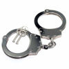 Picture of Ace Martial Arts Supply Double Locking Steel Police Handcuffs, Silver