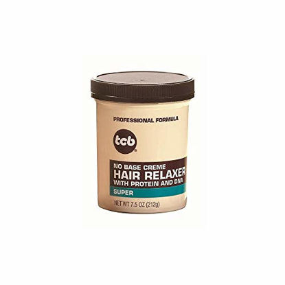 Picture of TCB No Base Hair Relaxer Creme, Super, 7.5 Ounce