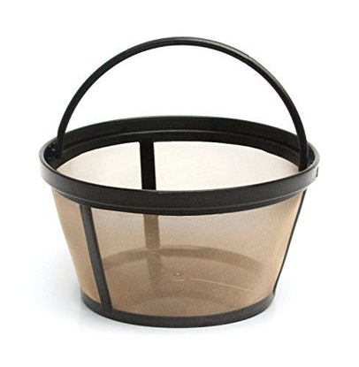 Picture of 1 X 4-Cup Basket Style Permanent Coffee Filter fits Mr. Coffee 4 Cup Coffeemakers (With Handle)