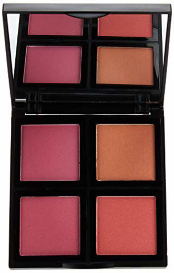 GetUSCart- e.l.f. Cosmetics Powder Blush Palette, Four Blush Shades for ...