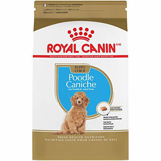 Picture of Royal Canin Poodle Puppy Breed Specific Dry Dog Food, 2.5 lb. Bag