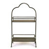 Picture of Creative Co-op Decorative Metal Two Tier Tray with Handle, 10.6" L x 5.9" W x 17.9" H