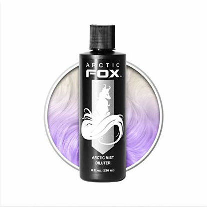 Picture of Arctic Fox Vegan and Cruelty-Free Semi-Permanent Hair Color Dye (8 Fl Oz, ARCTIC MIST DILUTER)