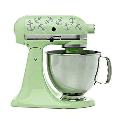 Picture of Ship Anchors Grey Vinyl Decals for Kitchen Mixers