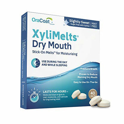 Picture of Oracoat - XyliMelts - Dry Mouth - Mint Free - 40 Count