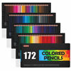 Picture of Shuttle Art 172 Colored Pencils, Soft Core Color Pencil Set for Adult Coloring Books Artist Drawing Sketching Crafting