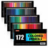 Picture of Shuttle Art 172 Colored Pencils, Soft Core Color Pencil Set for Adult Coloring Books Artist Drawing Sketching Crafting