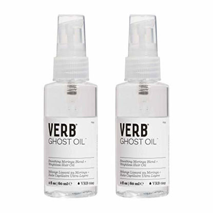 Picture of Verb Ghost Oil - Smoothing Moringa Blend + Weightless Hair Oil 2oz (Pack of 2)