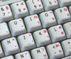 Picture of THAI-ENGLISH NON-TRANSPARENT KEYBOARD STICKER WHITE BACKGROUND