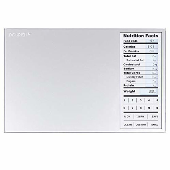 Greater Goods Nutrition Food Scale, Perfect for Weighing Nutritional Meals,  Calculating Food Facts, and Portioning Snacks 