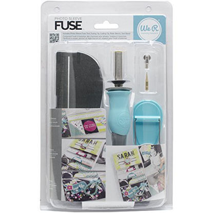 Picture of Photo Sleeve Fuse Starter Kit by We R Memory Keepers | Includes tool, fusing tip, cutting tip, ruler stencil, and tool stand