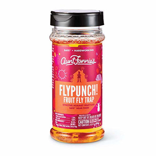 Picture of Aunt Fannie's - FlyPunch Non-Toxic Fruit Fly Trap - Kill Fruit Flies - for Indoor Use (Single)