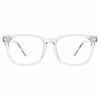 Picture of TIJN Chic Square Glasses Clear Frame Non-Prescription Eyeglasses for Men Women