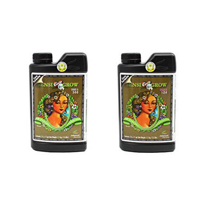 Picture of Advanced Nutrients 8550-14AB pH Perfect Sensi Grow Coco Part A+B, 1 Liter, Brown/A (2pks)