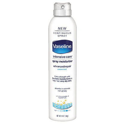 Picture of Vaseline Intensive Care Spray Lotion, Advanced Repair Unscented, 6.5 oz