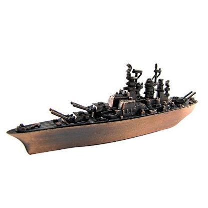 Picture of TG,LLC Treasure Gurus BB-40 Navy Battleship Die Cast Miniature Replica Pencil Sharpener
