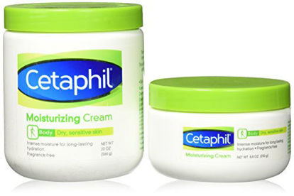 Picture of Cetaphil Cream - 2 Pack - 28.8 Oz Total - 20 Oz Jar and 8.8 Oz Jar