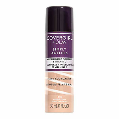 Picture of Covergirl & Olay Simply Ageless 3-in-1 Liquid Foundation, Classic Ivory